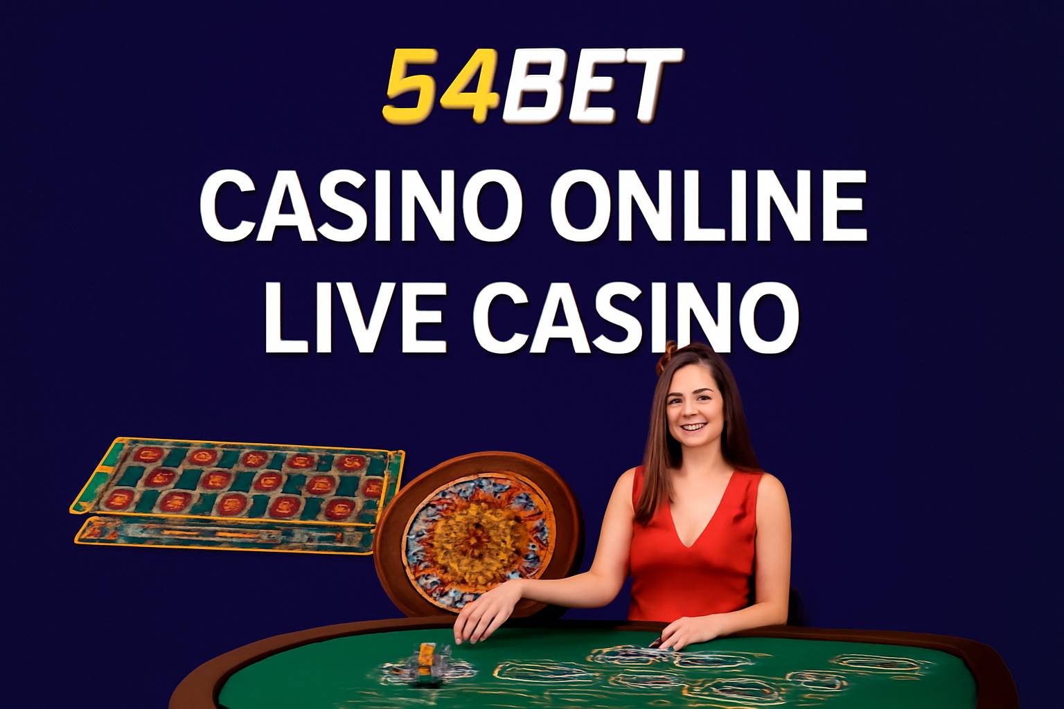 O 54BET Live Casino lança promoções regularmente